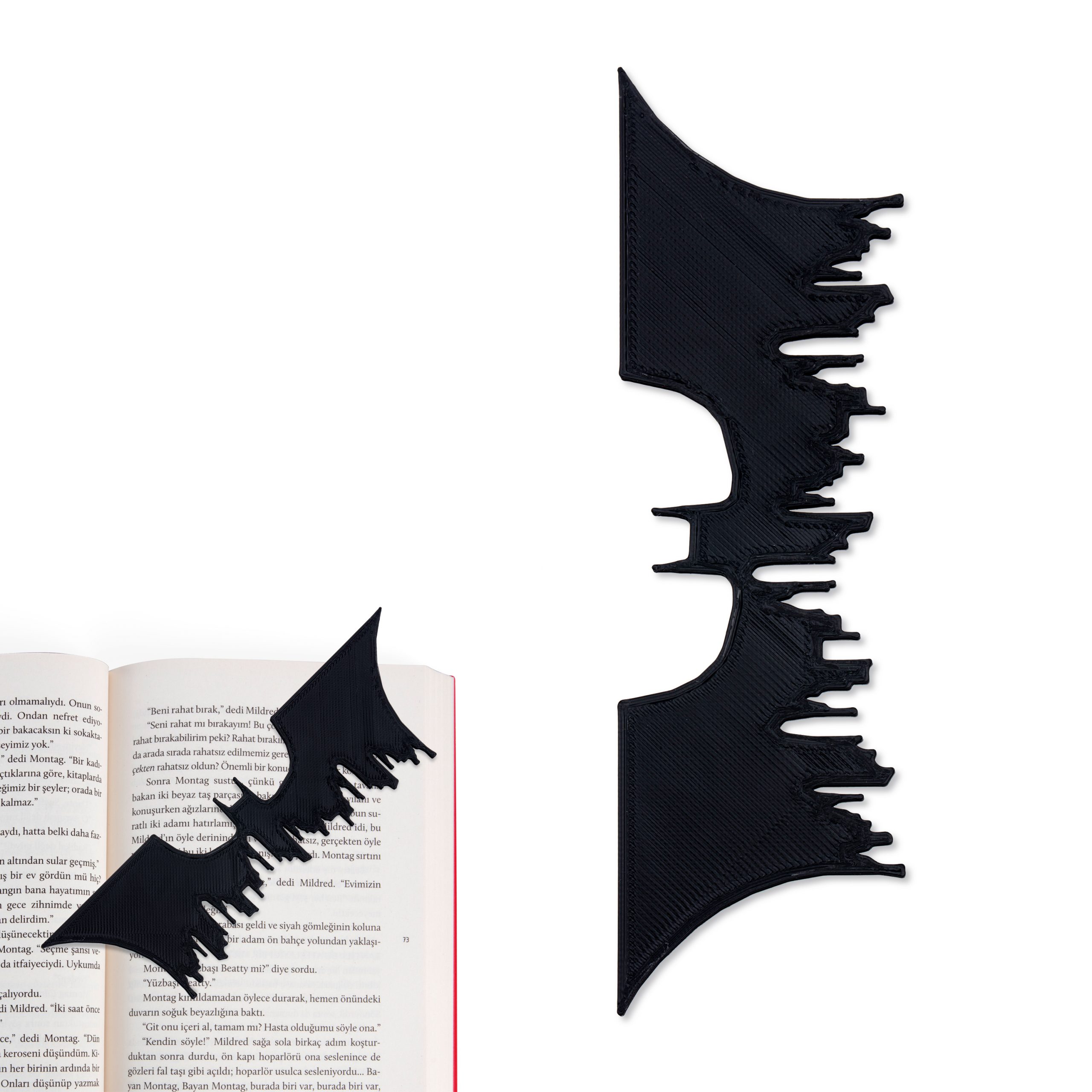 3D Ayraç - Batman Kitap Ayracı - Bcoverart